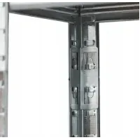 Стеллаж LEOBRO Premium 180x90x30 см, 200 кг/полка, 5 полок LB-R105, для дома, гаража, склада