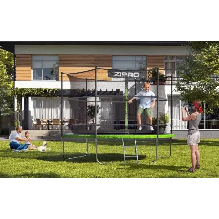 Батут Zipro 374 см із внутрішньою захисною сіткою Jump Pro 12FT IN