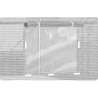 Садова теплиця з вікнами Plonos 9m2 Біла = 450х200х200 см (4972-A)