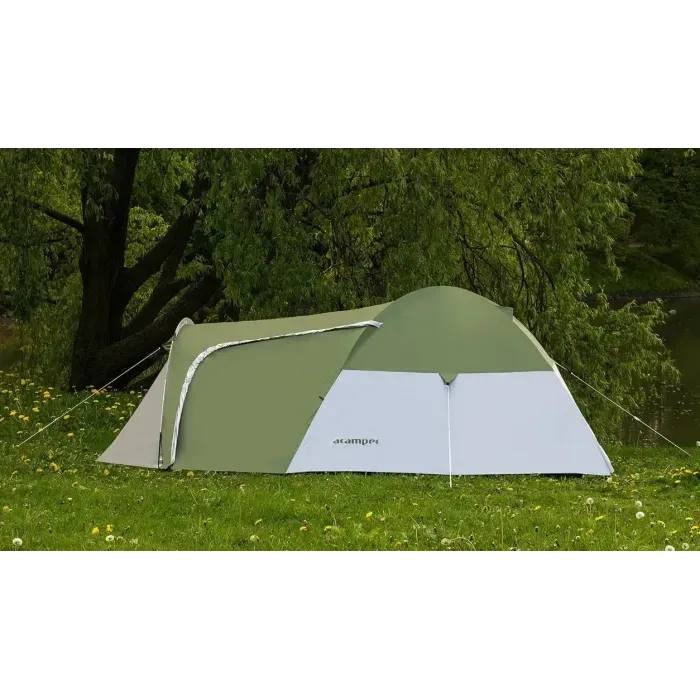 Палатка туристическая для отдыха 3-х местная Presto Acamper MONSUN 3 PRO - 3500мм. Н2О - 3,4 кг.
