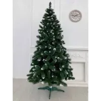 Искусственная елка 1.8 м. "Снежка" для дома ПВХ Разборная