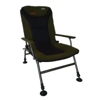 Карповое кресло с 3D-сеткой и микрофлисом Novator SR-3 XL DeLuxe нагрузка до 150 кг
