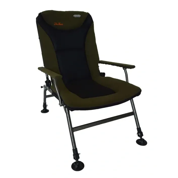 Карповое кресло с 3D-сеткой и микрофлисом Novator SR-3 XL DeLuxe нагрузка до 150 кг