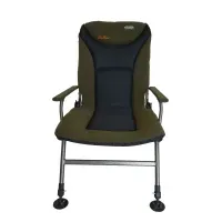 Карповое кресло с 3D-сеткой и микрофлисом Novator SR-3 XL DeLuxe нагрузка до 150 кг