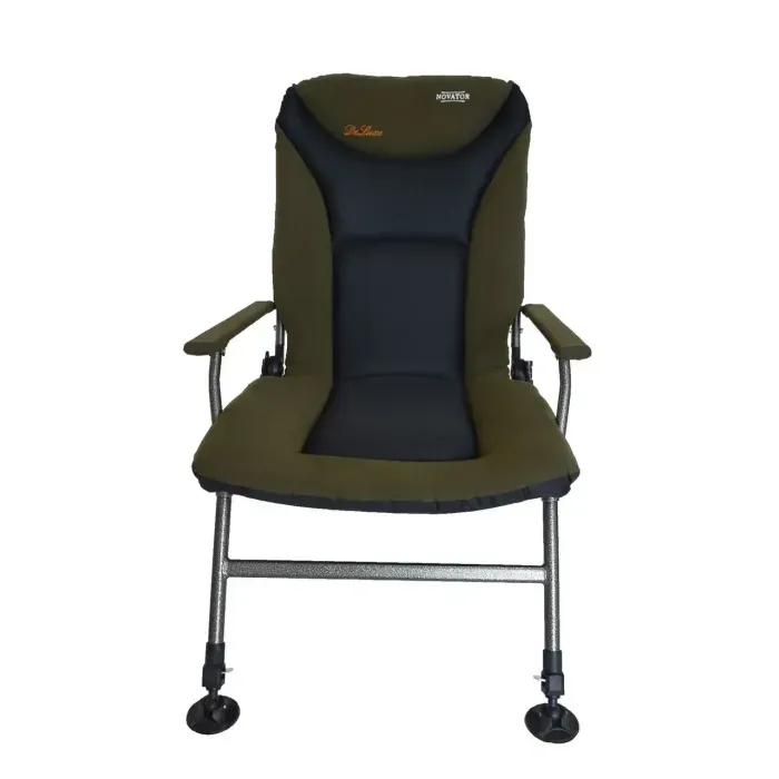 Карповое кресло с 3D-сеткой и микрофлисом Novator SR-3 XL DeLuxe нагрузка до 150 кг