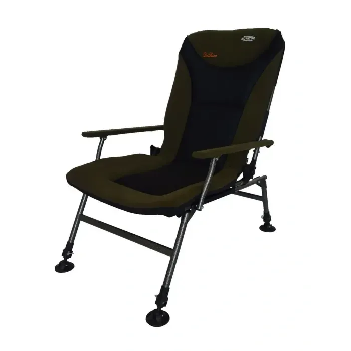 Карповое кресло с 3D-сеткой и микрофлисом Novator SR-3 XL DeLuxe нагрузка до 150 кг