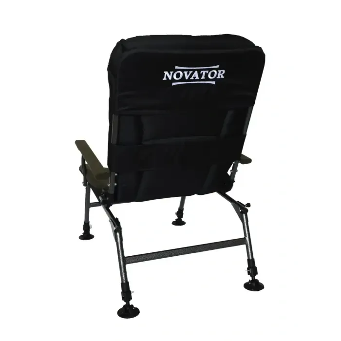 Карповое кресло с 3D-сеткой и микрофлисом Novator SR-3 XL DeLuxe нагрузка до 150 кг
