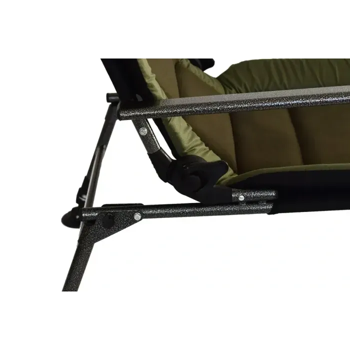 Карпове крісло Novator Vario Elite XL до 150 кг, регульована спинка/ніжки, фліс/Оксфорд 600D, хакі