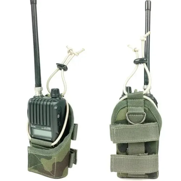 Подсумок для рации Multicam LE2222 тактический | MOLLE, липучка, жгут | 13.5x8.5x3.5 см