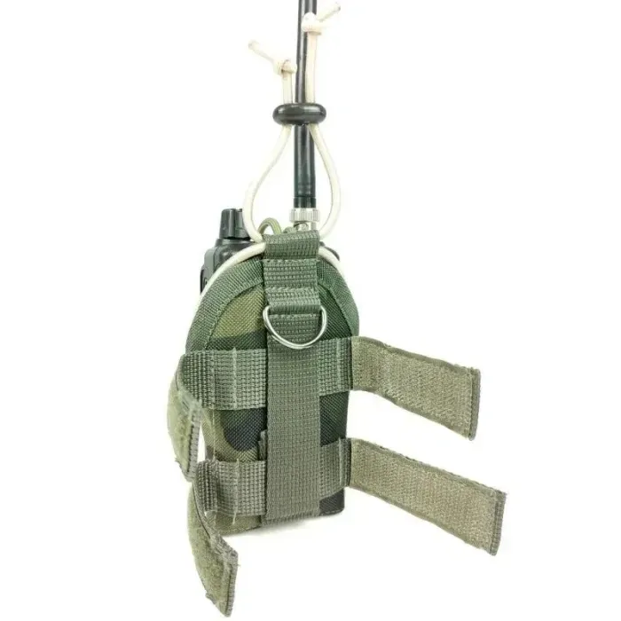 Подсумок для рации Multicam LE2222 тактический | MOLLE, липучка, жгут | 13.5x8.5x3.5 см
