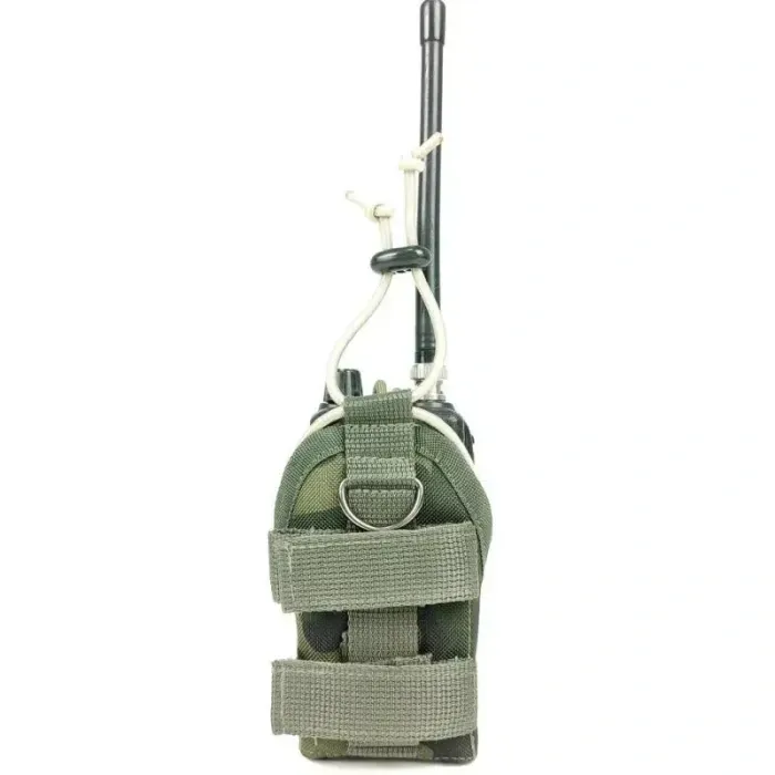 Подсумок для рации Multicam LE2222 тактический | MOLLE, липучка, жгут | 13.5x8.5x3.5 см