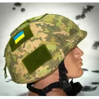 Кавер на шолом Kirasa Ballistic Helmet KC-HM001 піксель S-M (Cordura 1000D, захист, маскування)