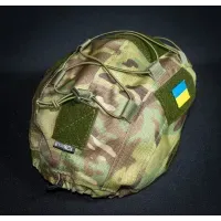 Кавер на шолом Kirasa Ballistic Helmet KC-HM001 піксель S-M (Cordura 1000D, захист, маскування)