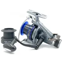Катушка Gladiator Roby 6000 с байтраннером (5+1) для фидера и донной рыбалки, 2 шпули