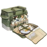 Набор для пикника Ranger Rhamper Lux на 6 персон. Посуда для природы и пикника, комплект