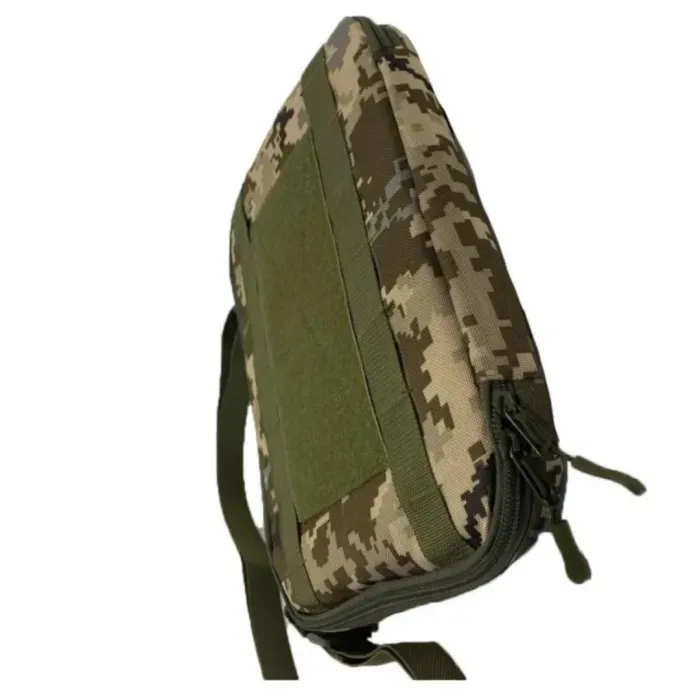 Сумка для планшета 13" Cordura 1000D Пиксель Тактическая (крепление MOLLE, Velcro)