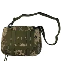Сумка для планшета 13" Cordura 1000D Пиксель Тактическая (крепление MOLLE, Velcro)