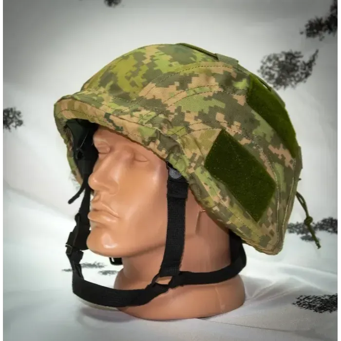 Кавер на шолом Kirasa Ballistic Helmet KC-HM001 мультикам Cordura 1000D (S-M) чохол захисний тактичний