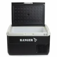 Автохолодильник Ranger Ice Cool 30L: компрессорный, -20°C/+20°C, 12/24V и 220V, с управлением Bluetooth