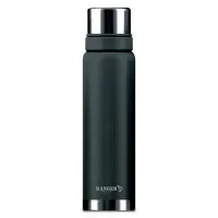 Термос Ranger Expert 1.2L Black RA 9944: Походный, для напитков, 2 чашки, нержавеющая сталь