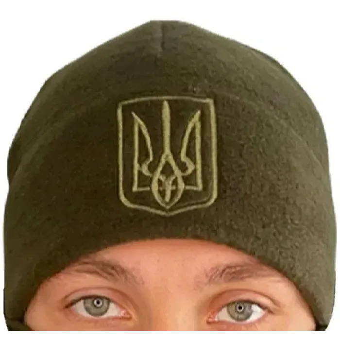 Шапка флісова герб Ranger олива 58-61 (RA89531)