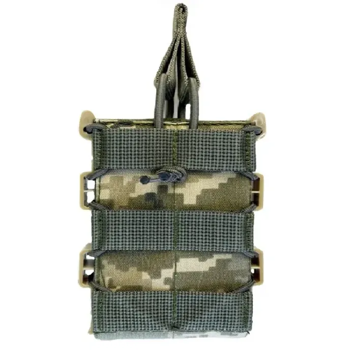 Подсумок для АК магазина, Cordura Пиксель, MOLLE система