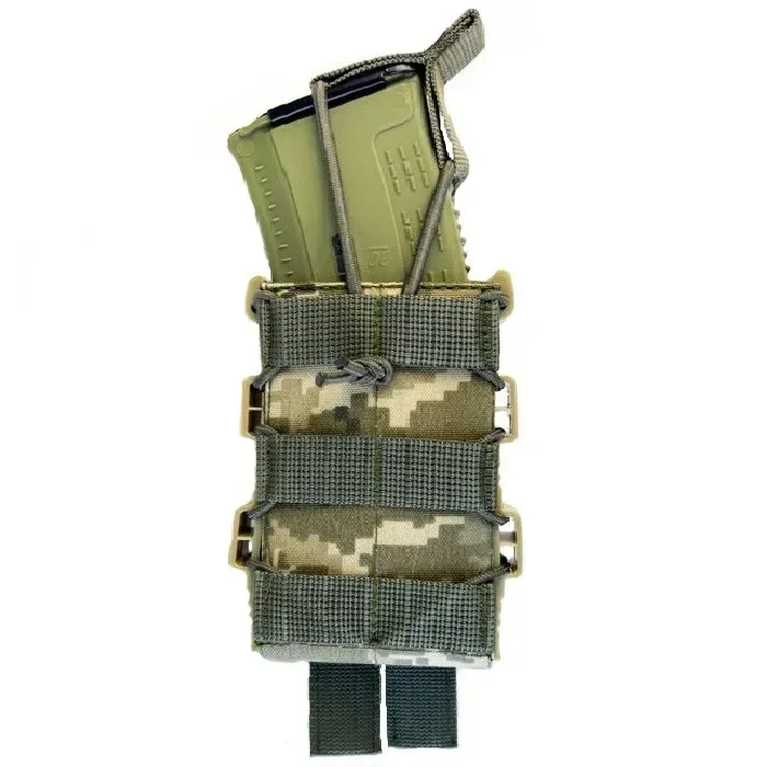 Подсумок для АК магазина, Cordura Пиксель, MOLLE система