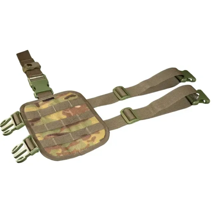 Тактична платформа на стегно Kirasa мультикам (Cordura 1000D) з MOLLE, для лівої/правої ноги