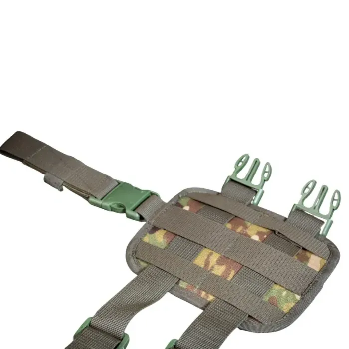 Тактична платформа на стегно Kirasa мультикам (Cordura 1000D) з MOLLE, для лівої/правої ноги