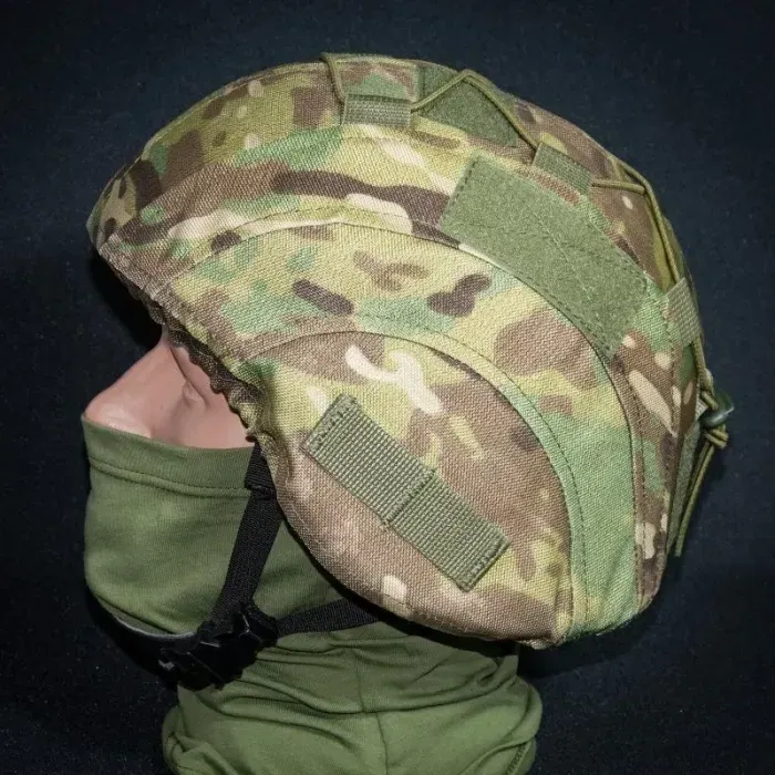 Кавер на шлем VIPER A5 мультикам Kirasa (S-M) Cordura 1000D, чехол тактический защитный