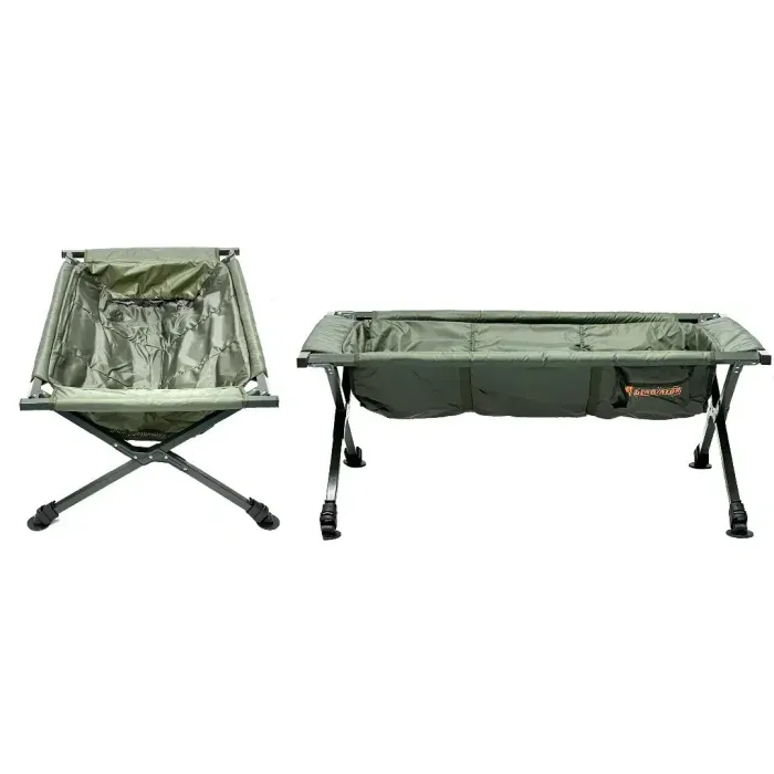 Карповый мат-люлька GLADIATOR NE01 (120x71 см) для карпа: водоотталкивающий, 50 кг, с чехлом