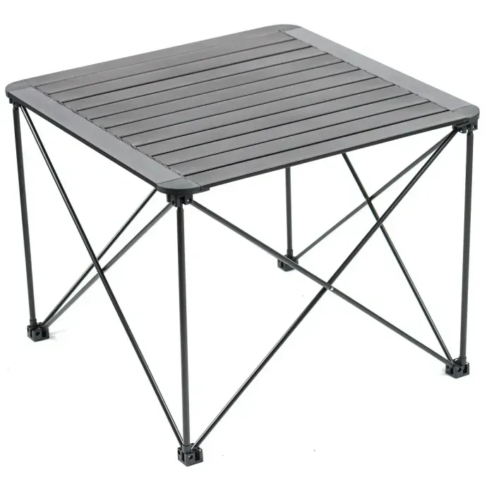 Складной стол Ranger Compact Hike 211, алюминий, 52x50x50 см, чехол в комплекте, черный