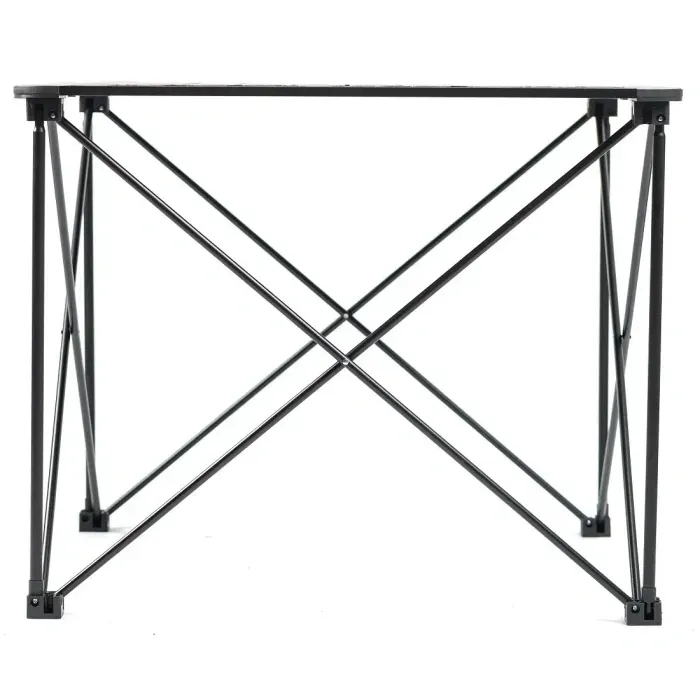 Складной стол Ranger Compact Hike 211, алюминий, 52x50x50 см, чехол в комплекте, черный
