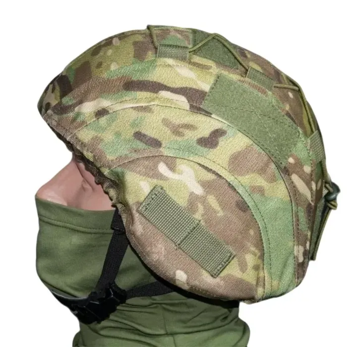 Кавер на каску мультикам Kirasa Cordura 1000d (L-XL) Чохол тактичний захисний