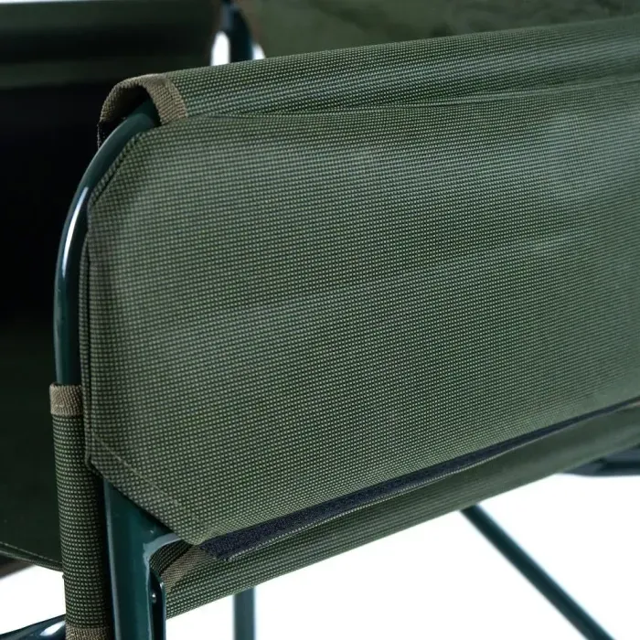 Кресло Ranger Guard Lite (зеленое) складное для отдыха: рыбалка, пикник, с подлокотником и столиком