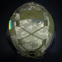 Кавер на шлем "Ушастый" Kirasa пиксель Cordura 1000D размер L (KI600) - Защитный чехол