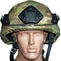 Кавер на шлем "Ушастый" Kirasa мультикам Cordura 1000D (S-M) | Чехол защитный, тактический