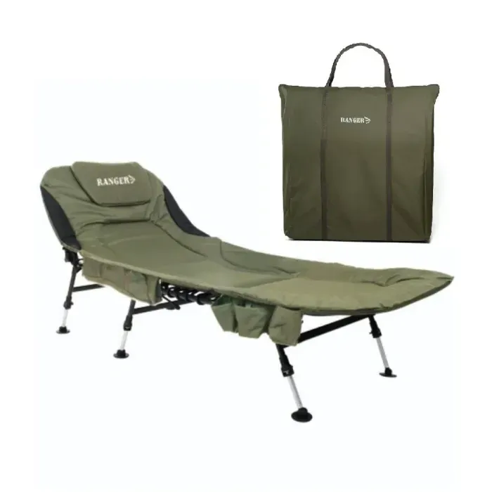 Чохол для коропової розкладачки Ranger RA 8871 | Oxford 600D | Оливкова | Для риболовлі