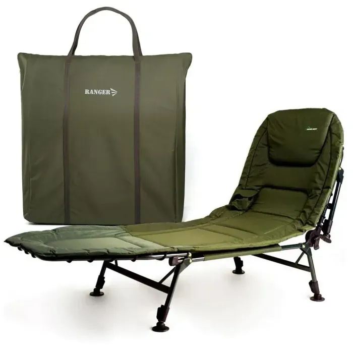 Чохол для коропової розкладачки Ranger RA 8871 | Oxford 600D | Оливкова | Для риболовлі
