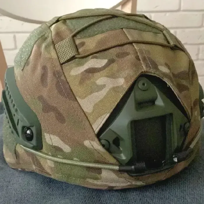 Кавер на шолом "Вухатий" Kirasa мультикам Cordura 1000D (S-M) | Чохол захисний, тактичний