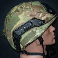 Кавер на шлем "Ушастый" Kirasa мультикам Cordura 1000D (S-M) | Чехол защитный, тактический