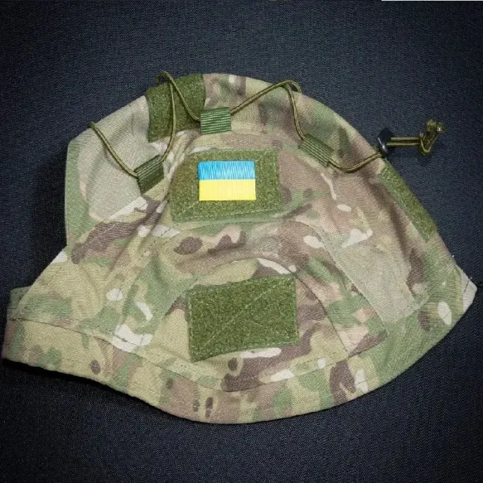 Кавер на шолом "Вухатий" Kirasa мультикам Cordura 1000D (S-M) | Чохол захисний, тактичний