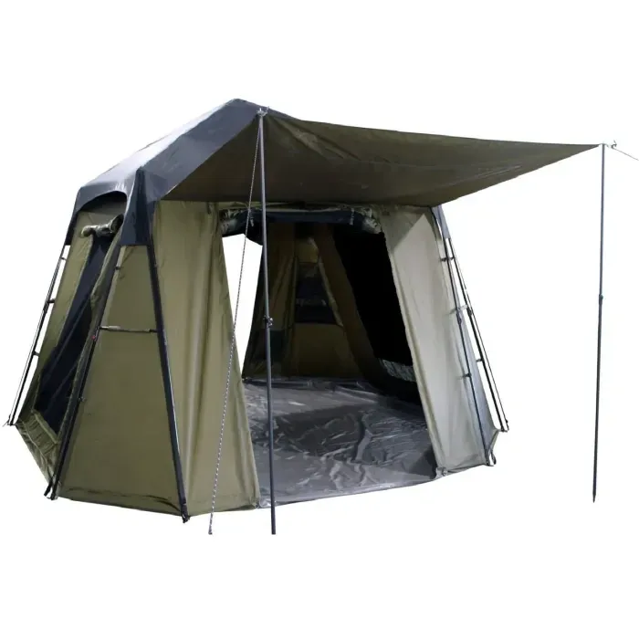 Карповый шатер RANGER Gazebo Lux 3-mann 3+ мест: 8000мм, 2 входа, альтанка, для рыбалки
