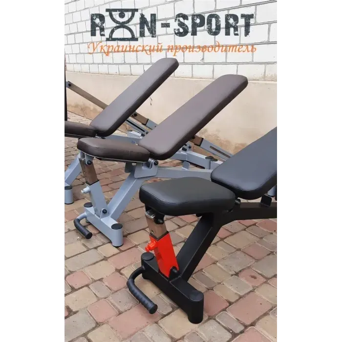 Лава для жиму RN-Sport Black Rock професійна, чорна