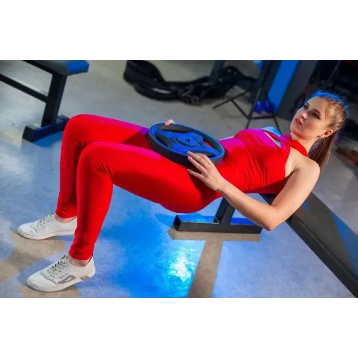 Диск RN-Sport 5 кг для гантелі/штанги, Ø25 мм, Quatro-Grip, метал, 5 років гарантії