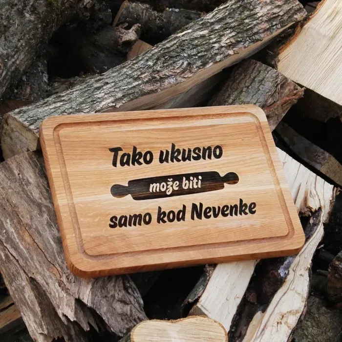 Кухонна дошка з вашим гравіюванням
