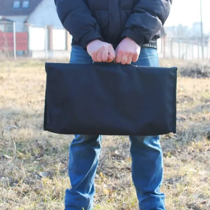 Чохол чорний (оксфорд) для мангала-валізана на 8 шампурів