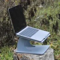 Подставка для ноутбука деревянная SHOP-PAN: регулируемая, компактная, эргономичная