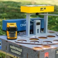 Наливатор алкоголя АЗС БРСМ на 7 чарок по 50 мл: подарок для ценителей, USB, регулировка объема