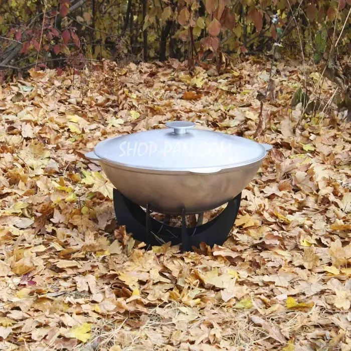 Подставка из пластин для котла/сковороды